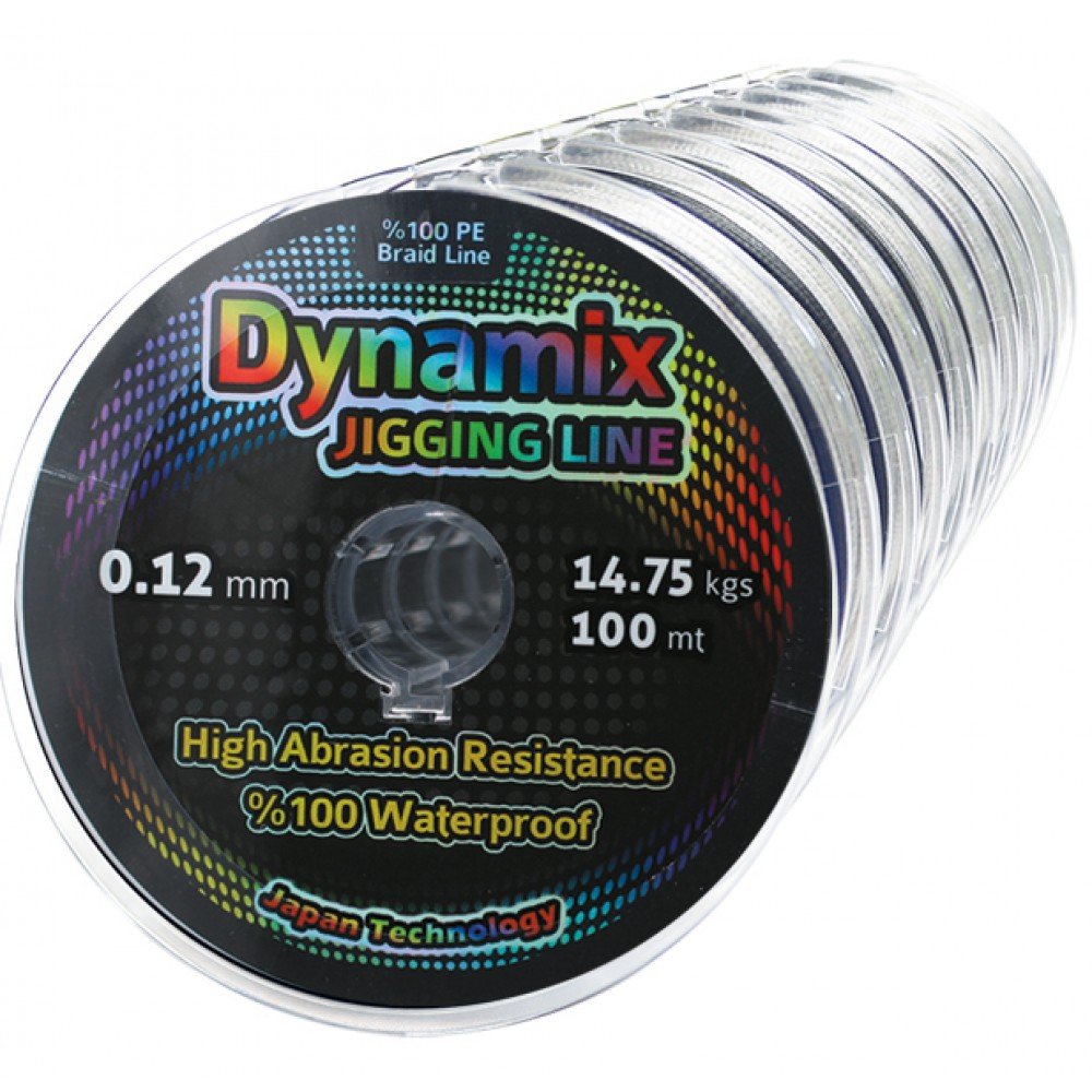 Effe Dynamix Braid Jigging Line 100 mt 0,34 m